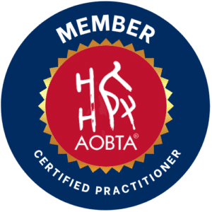 AOBTA Certified Practitioner badge