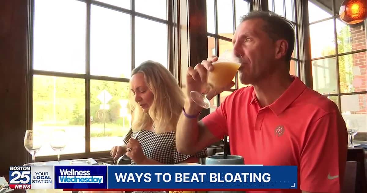Wellness Wednesday segment on bloating and gut health featuring Dr. Jordan Barber, syndicated to MSN