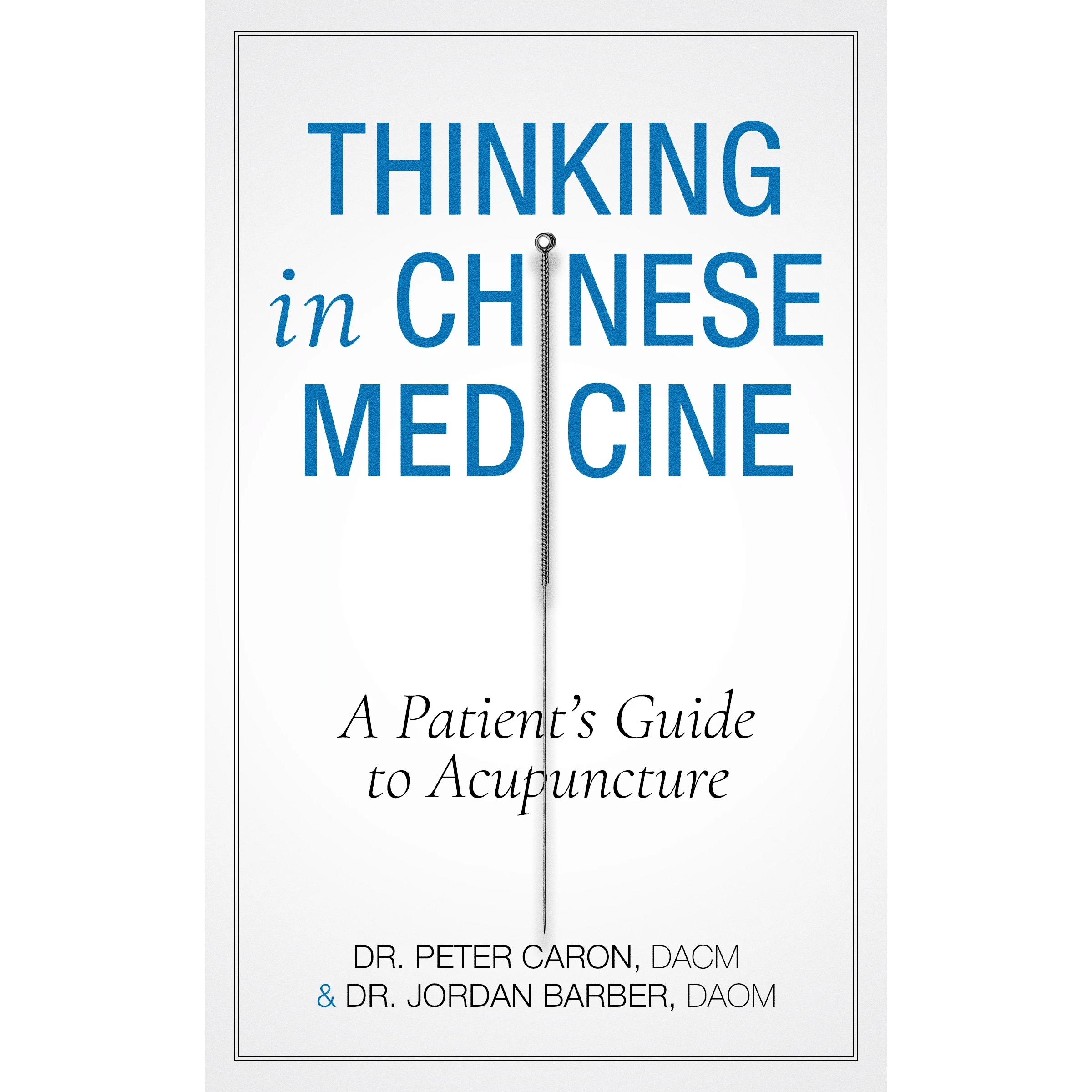 Thinking In Chinese Medicine Book Cover