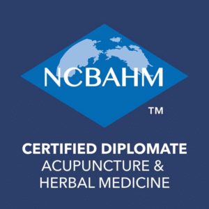 NCBAHM Diplomate of Acupuncture and Chinese Herbal Medicine badge